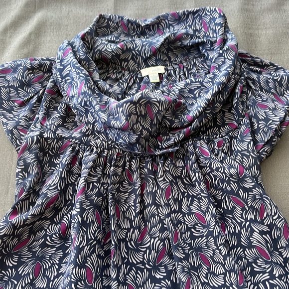Anthropologie Odille Cowl Neck Silk Blouse - Picture 11 of 12